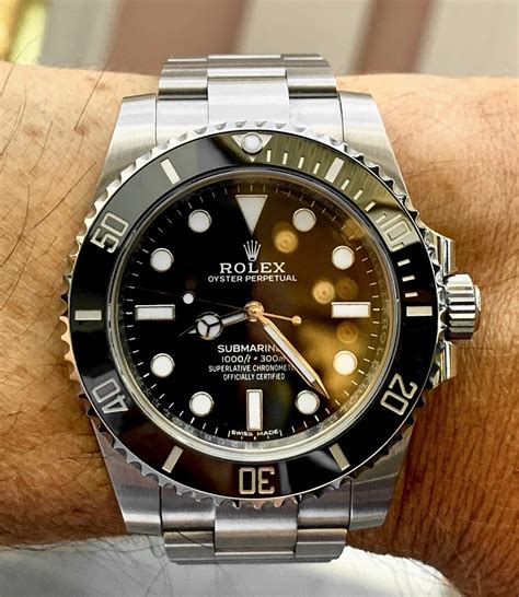 rolex no date sub.